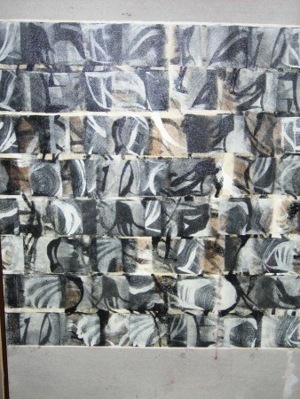 peinture sur carton 