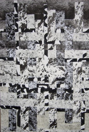 assemblage de deux toiles permettant la création d'une nouvelle toile 